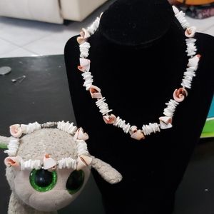 Matching bracelet and necklace